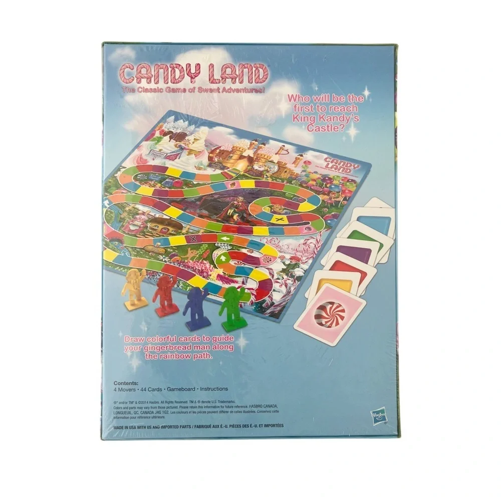 (NWT) Hasbro Candy Land Sweet Adventure Board Game - Sealed